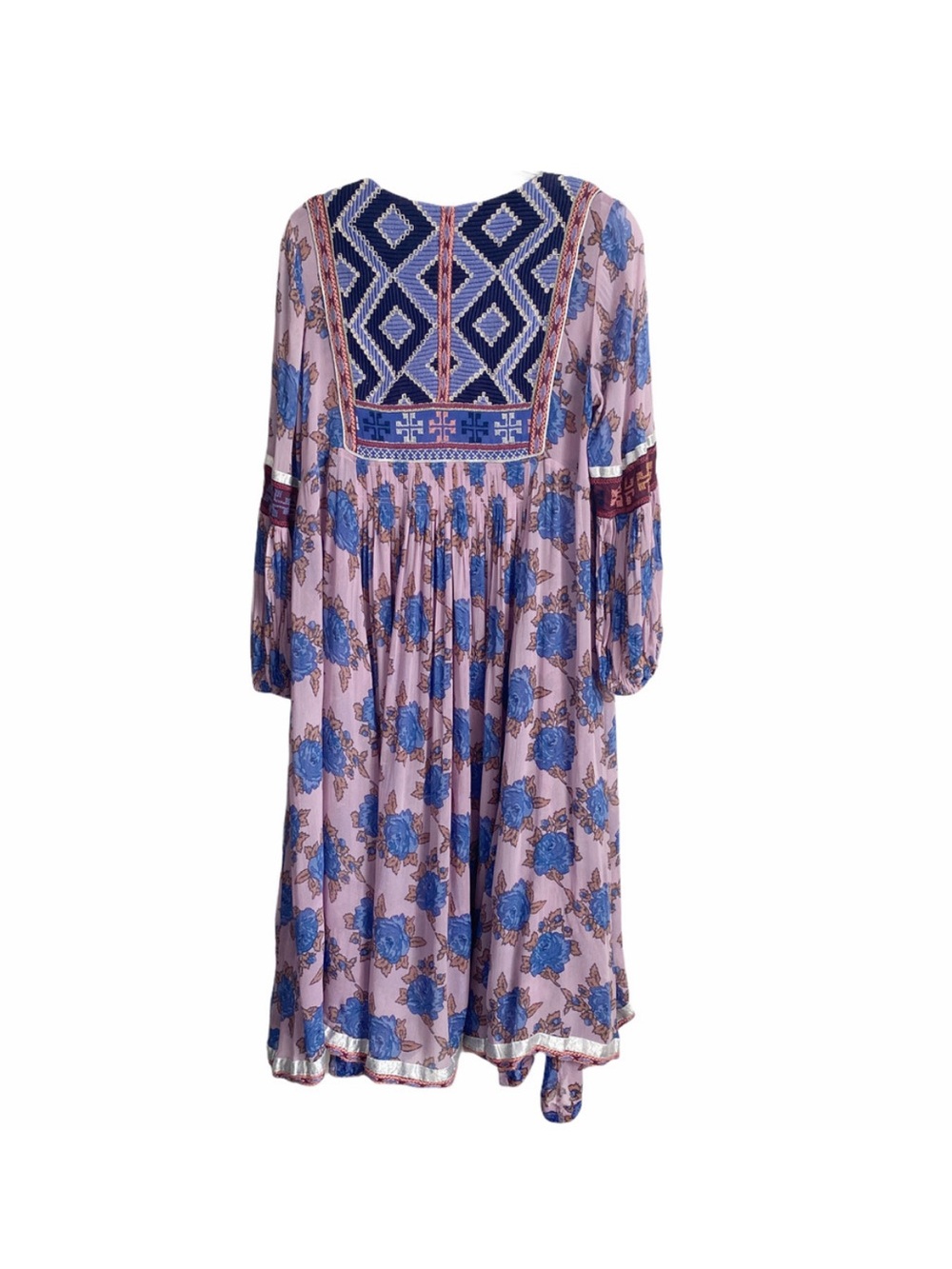 RARE free people bold blooms maxi dress - Picture 3 of 4